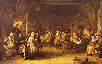 The Penny Wedding by Sir David Wilkie